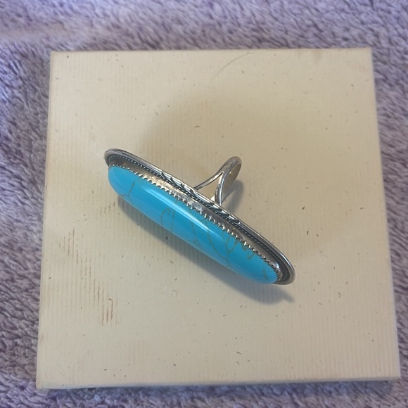 ✨Turquoise statement ring✨ - Picture 3 of 4